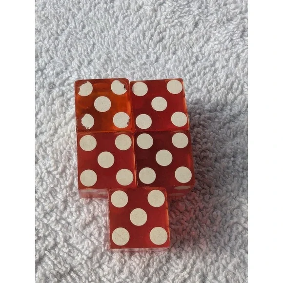 🎲 Vintage Silver City Casino 1977 Dice Lot Of 5 🎲 Rare - Picture 14 of 16